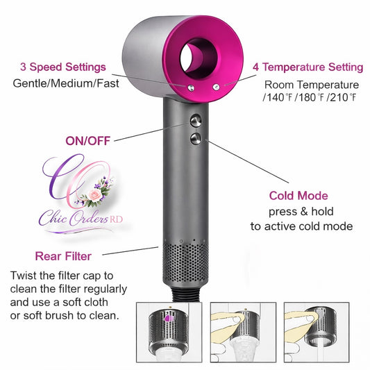 BLOWER/ SECADOR DE PELO DE 5 CABEZAS