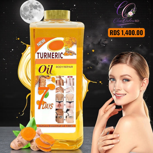 ACEITE CORPORAL DE CÚRCUMA TUMERIC,ACEITE SUPER BLANQUEADOR