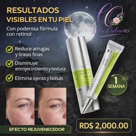 2 X 1: RETINAL BOOTS SUERO ANTIEDAD COREANO + SERUM TRATAMIENTO ANTIARRUGAS (Copia)